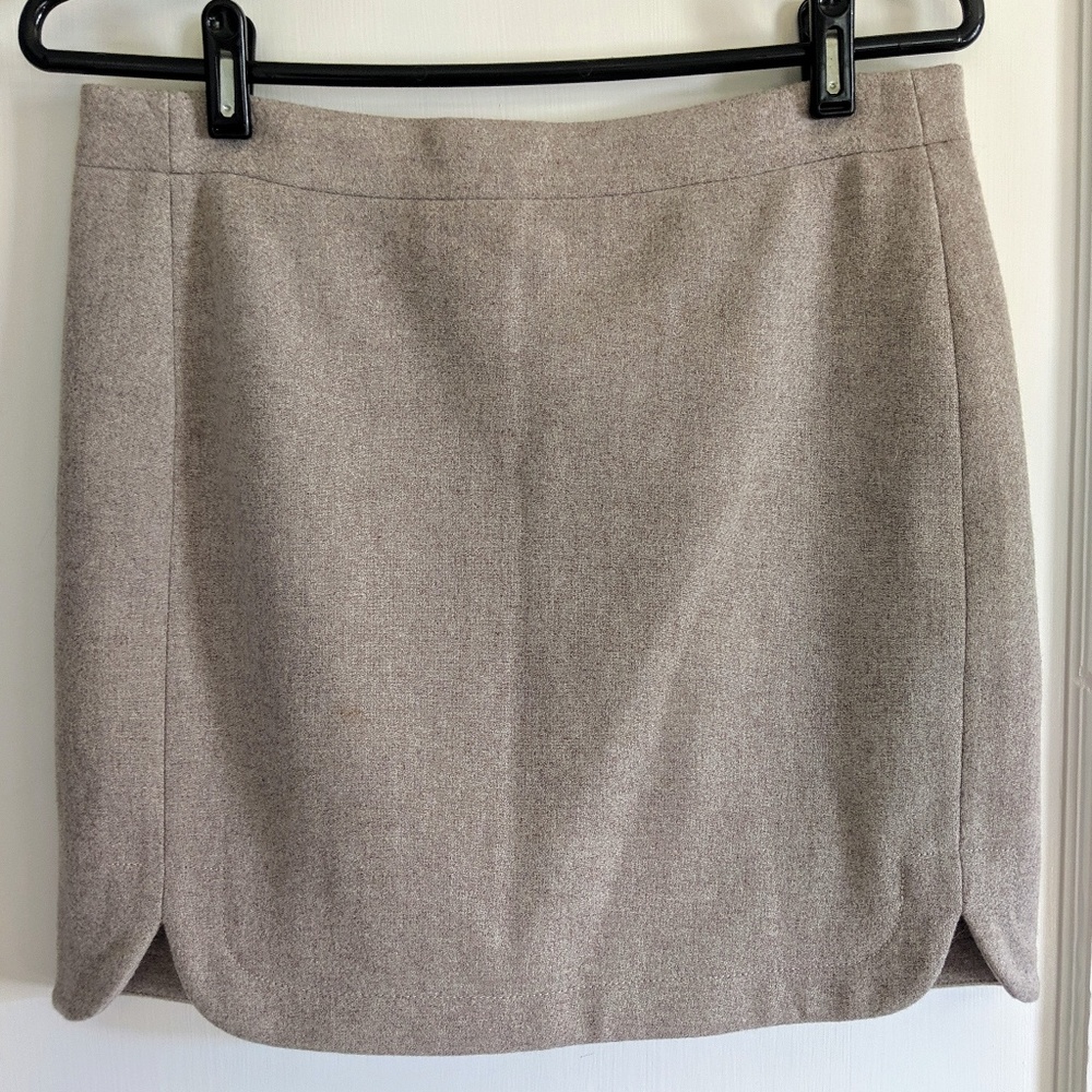 J. Crew Factory Wool Skirt